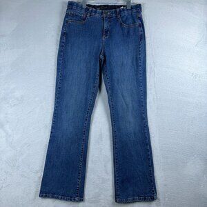 Lee Jeans Boot Cut Womens Size 12 Medium Sinfully Soft Denim Blue 3535735